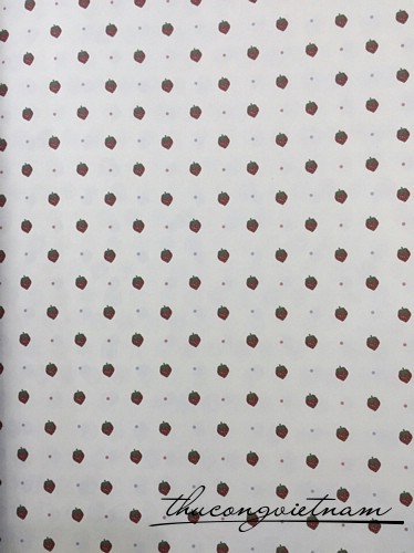 EG-02-07 Giấy scrapbook trái dâu
